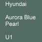 Preview: Hyundai, Aurora Blue Pearl, U1.